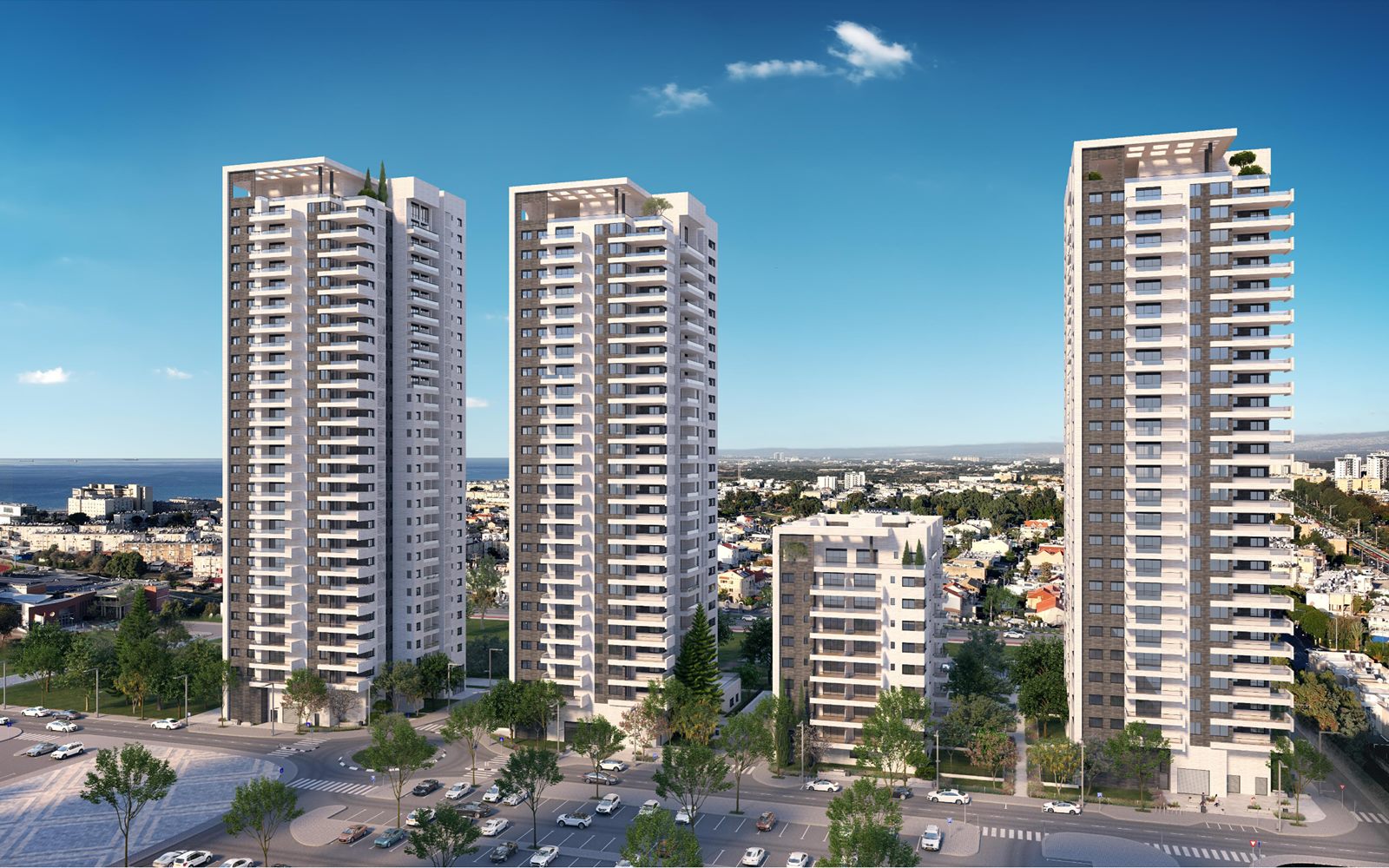 הדמיית פרויקט מגורים, קריית ים