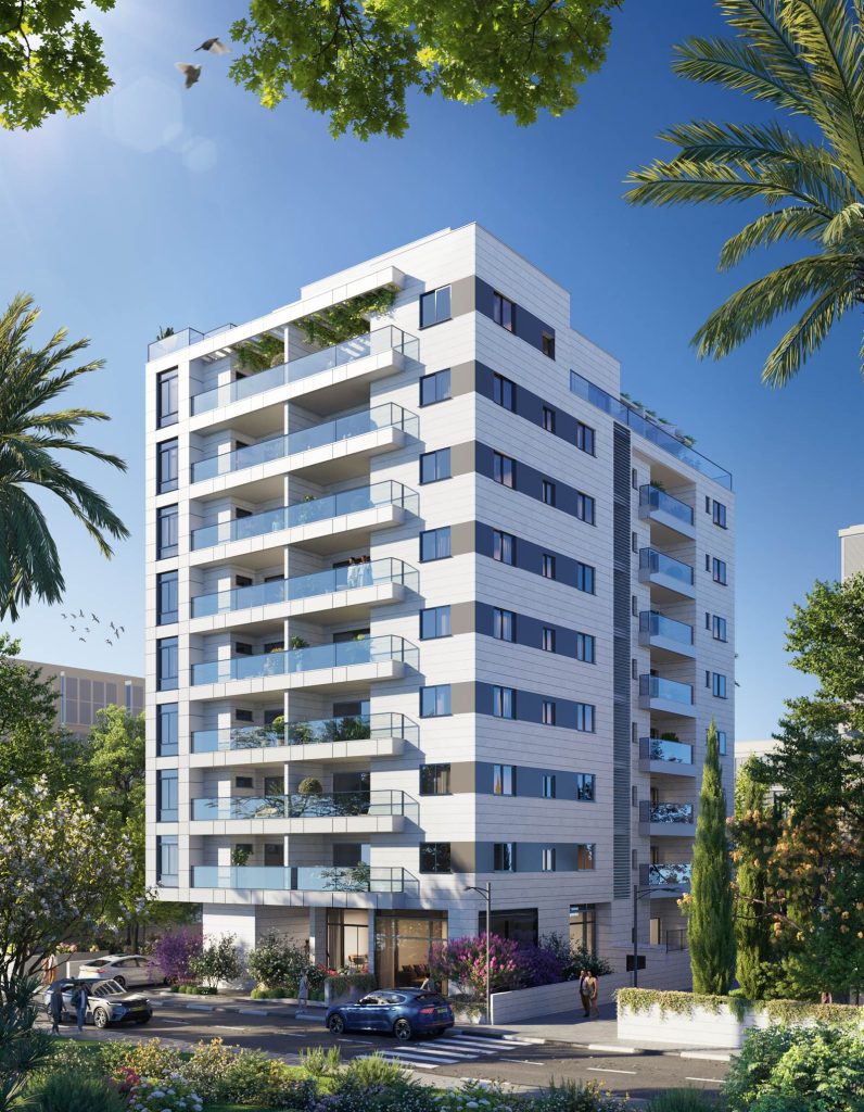 הדמיית פרויקט מגורים, הוד השרון (3)